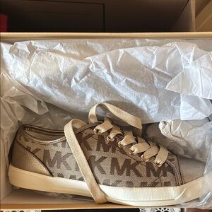 Michael Kors Tan Sneakers